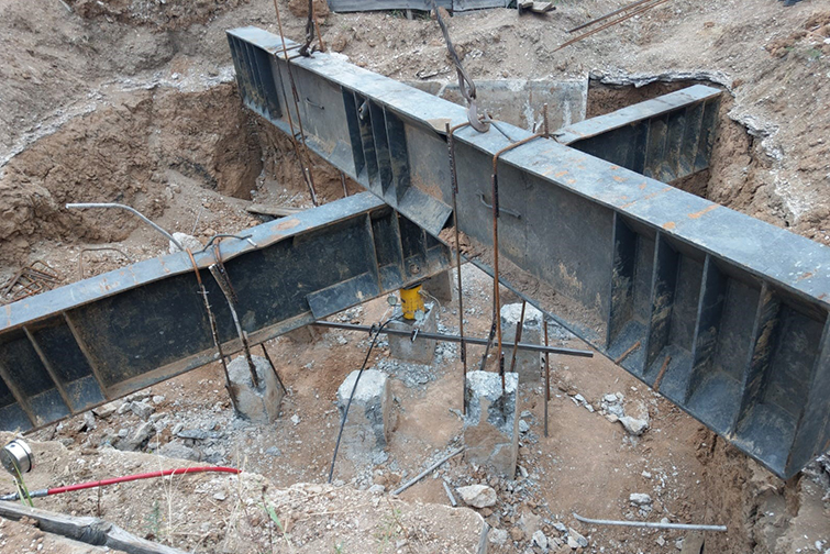 Обследование технического состояния и полевые испытания фундамента из забивных свай 1 Обследование технического состояния и полевые испытания фундамента из забивных свай 1