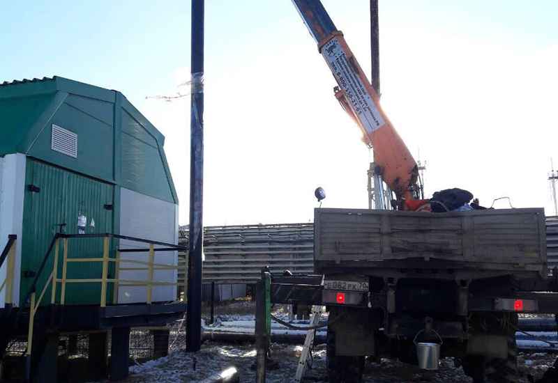 Устройство фундамента опор трубопровода Приобского нефтяного месторождения 1 Устройство фундамента опор трубопровода Приобского нефтяного месторождения 1