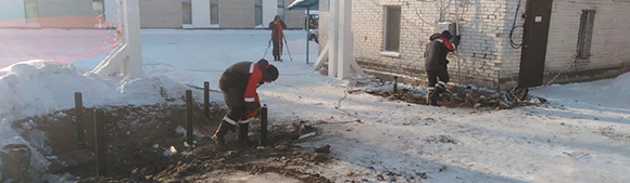 Объекты антитеррористической защиты на винтовых сваях