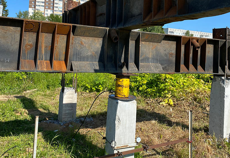 Испытания забивных свай в рамках строительства жилого комплекса 2 Испытания забивных свай в рамках строительства жилого комплекса 2