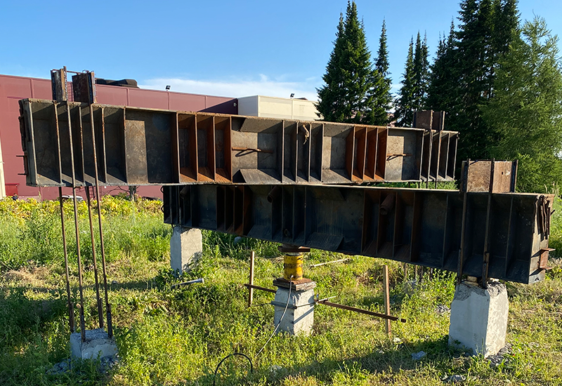 Испытания забивных свай в рамках строительства жилого комплекса 3 Испытания забивных свай в рамках строительства жилого комплекса 3