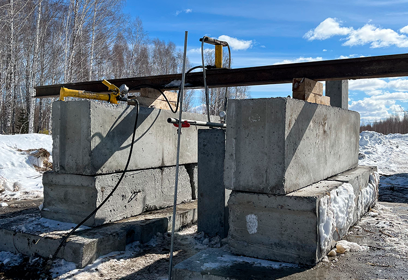 Испытания забивных свай в рамках реконструкции магистрального нефтепровода 3