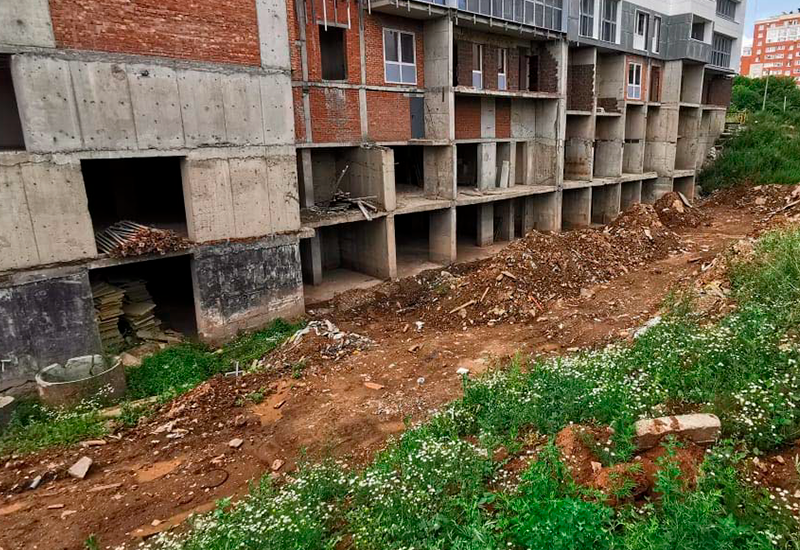 Применение винтовых свай в рамках строительства жилья для обманутых дольщиков 2