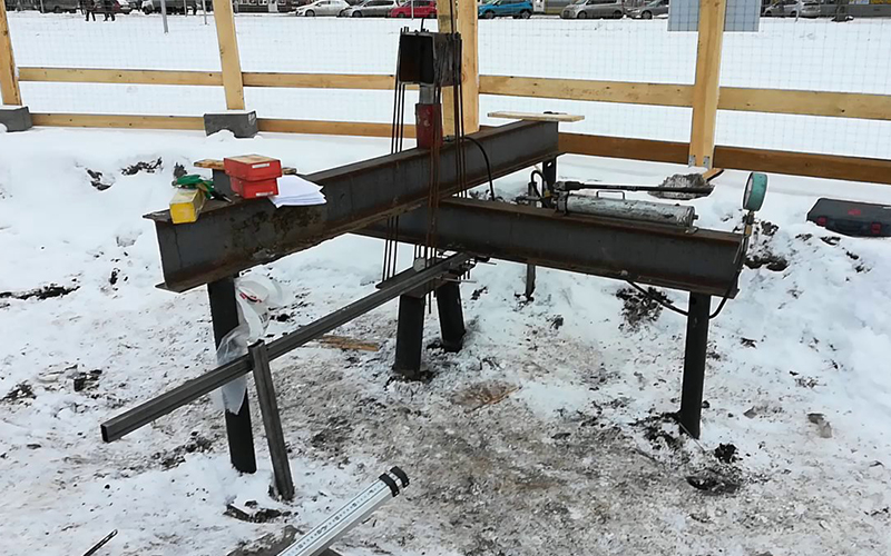 Фундамент новогодней елки в Красноярске 1 Фундамент новогодней елки в Красноярске 1