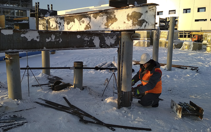 Серия испытаний грунтов сваями для картонно-бумажной фабрики Серия испытаний грунтов сваями для картонно-бумажной фабрики