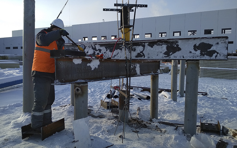 Серия испытаний грунтов сваями для картонно-бумажной фабрики 2 Серия испытаний грунтов сваями для картонно-бумажной фабрики 2