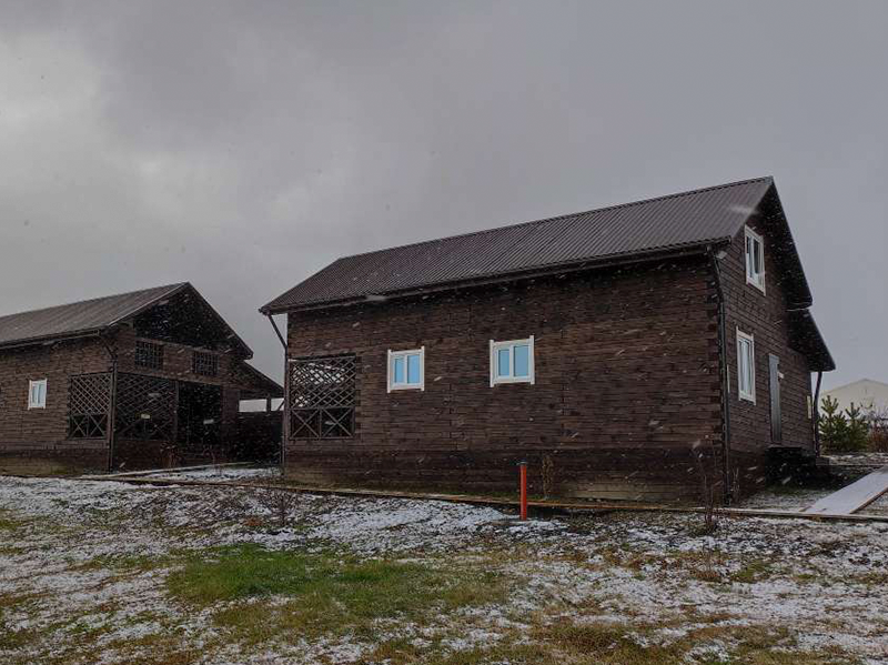 Коттедж с мансардой 8х10