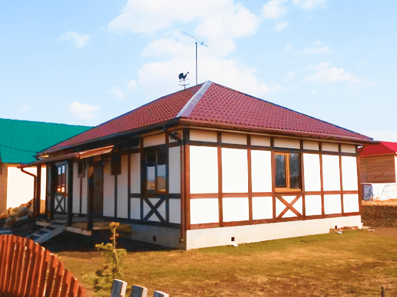 Каркасный дом 8х12