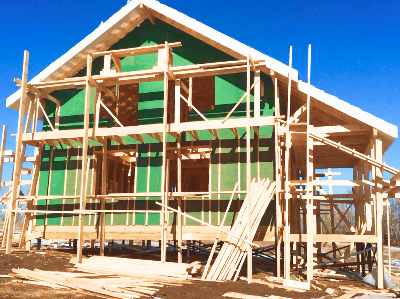 Дом из кирпича 8х12