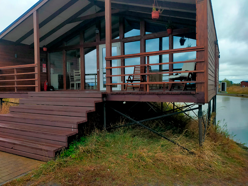 Коттедж с мансардой 8х10