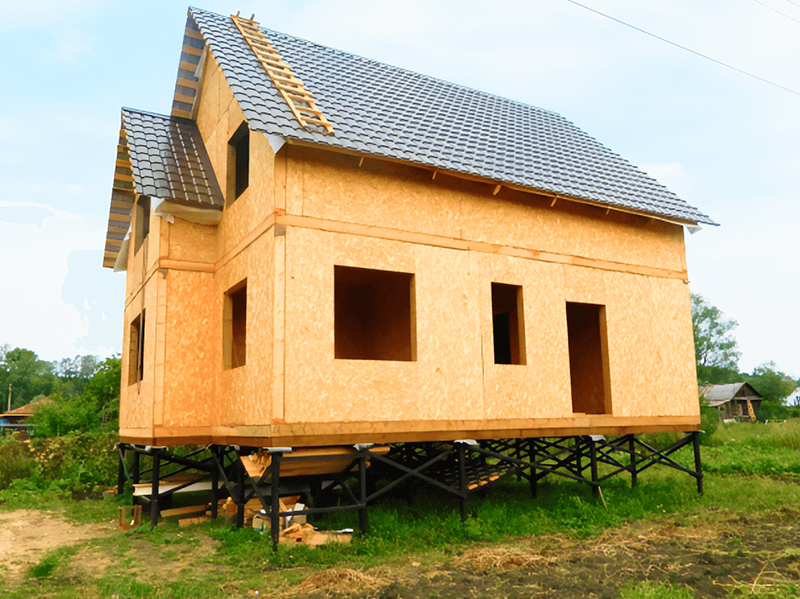 Монтаж фундамента для каркасных домов