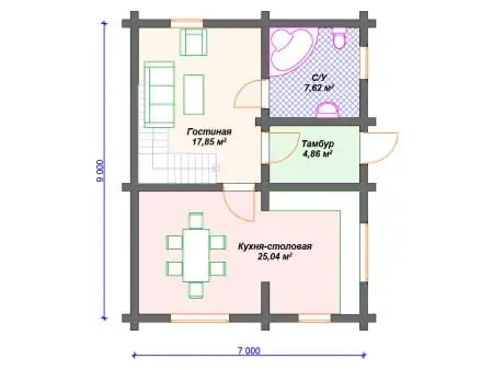 Проект дома ДО-060 (108.23 кв.м) Проект дома ДО-060 (108.23 кв.м)