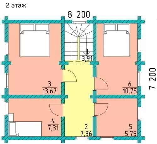 Дом БС - 125 кв.м. Дом БС - 125 кв.м.