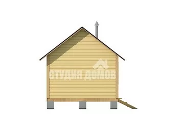 Баня из бруса №8 Баня из бруса №8