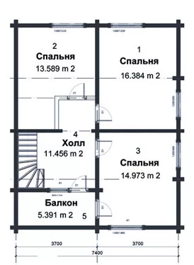 Дом БС - 152 кв.м. Дом БС - 152 кв.м.
