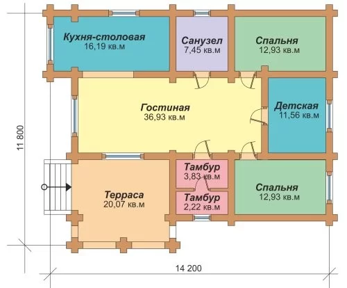 Дом ОЦ - 145 кв.м Дом ОЦ - 145 кв.м