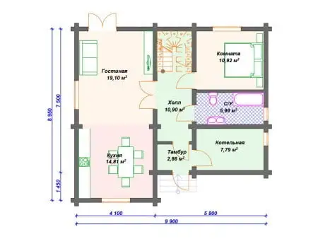 Проект дома ДО-018 (135.18 кв.м) Проект дома ДО-018 (135.18 кв.м)