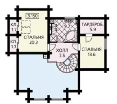 Дом ОЦ - 186 кв.м. Дом ОЦ - 186 кв.м.