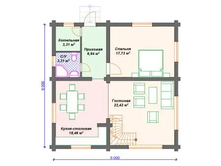 Проект дома ДО-065 (125.44 кв.м) Проект дома ДО-065 (125.44 кв.м)