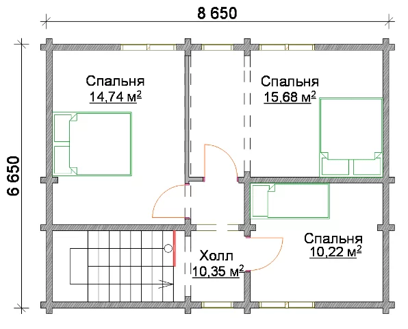 Дом КБ - 118,5 Дом КБ - 118,5