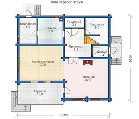 Дом БС - 152,2 кв.м. Дом БС - 152,2 кв.м.