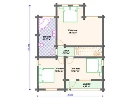 Проект дома ДО-054 (143.80 кв.м) Проект дома ДО-054 (143.80 кв.м)