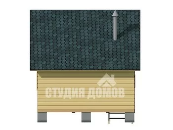 Баня из бруса №17 Баня из бруса №17