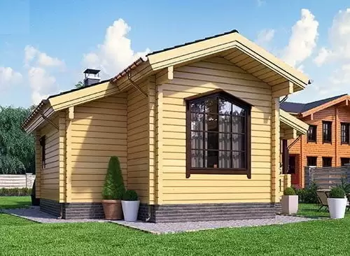 Дом ПБ 53,8 кв.м. Дом ПБ 53,8 кв.м.