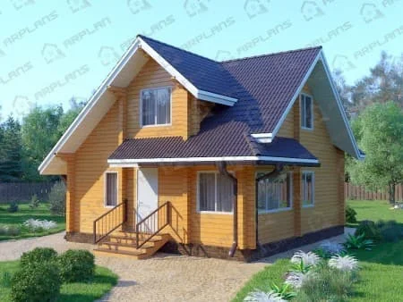 Проект дома ДС-051 (98.76 кв.м) Проект дома ДС-051 (98.76 кв.м)