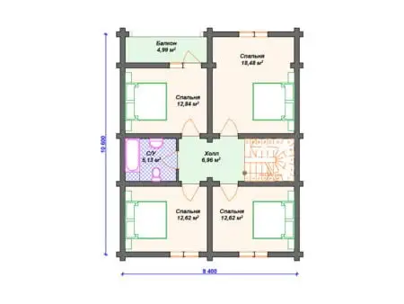 Проект дома ДО-124 (170.47 кв.м) Проект дома ДО-124 (170.47 кв.м)