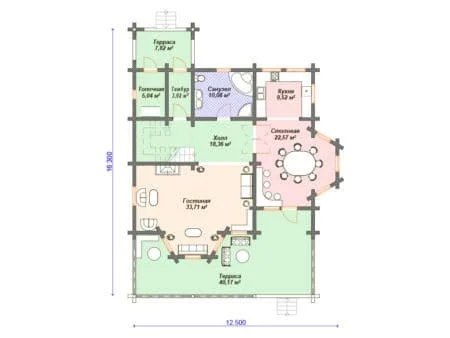 Проект дома ДО-078 (244.10 кв.м) Проект дома ДО-078 (244.10 кв.м)