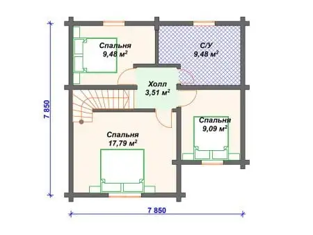 Проект дома ДС-013 (125.77 кв.м) Проект дома ДС-013 (125.77 кв.м)