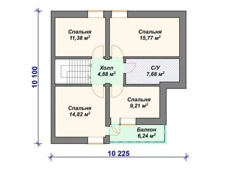 Проект дома К-033 (182.75 кв.м) Проект дома К-033 (182.75 кв.м)