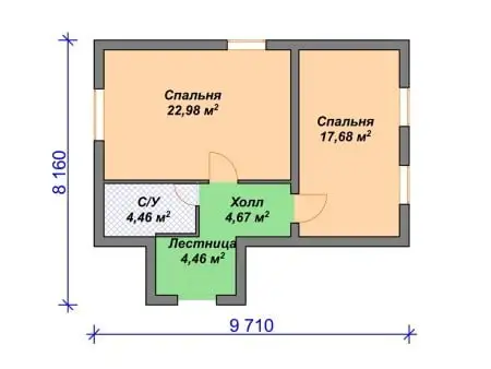 Проект дома К-024 (108.75 кв.м) Проект дома К-024 (108.75 кв.м)