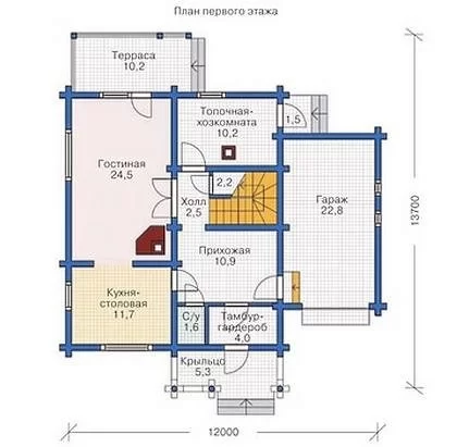Дом ОЦ - 145,3 кв.м. Дом ОЦ - 145,3 кв.м.