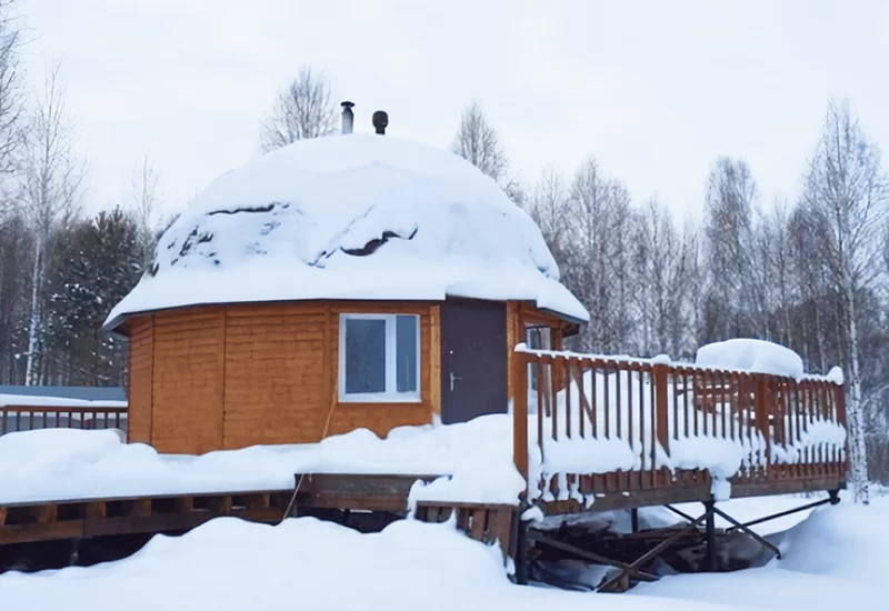 Дом каркасно-щитовой 8х8 м Дом каркасно-щитовой 8х8 м