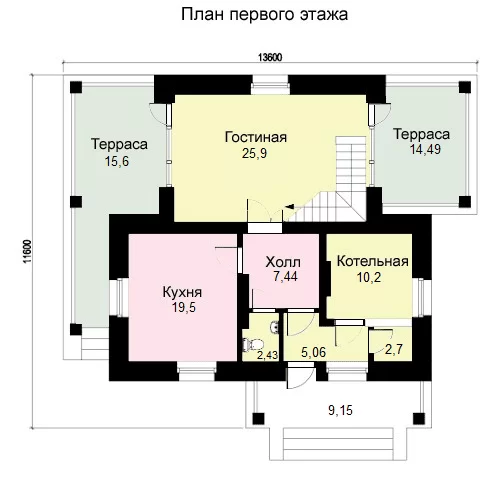 Дом К 154 м2 Дом К 154 м2