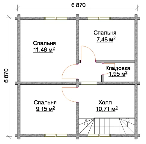 Дом КБ - 84,7 Дом КБ - 84,7