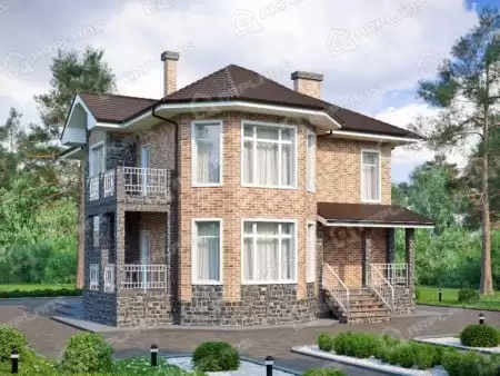 Проект дома К-041 (192.65 кв.м) Проект дома К-041 (192.65 кв.м)