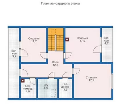 Дом БС - 151,1 кв.м. Дом БС - 151,1 кв.м.