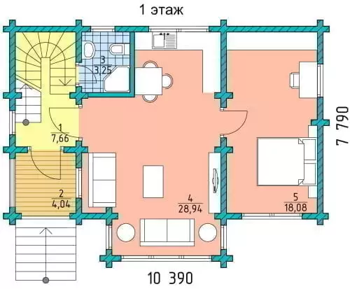 Дом БС - 123 кв.м. Дом БС - 123 кв.м.