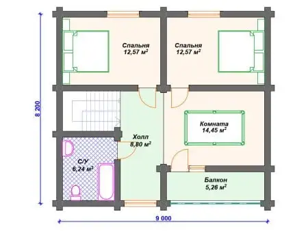 Проект дома ДО-031 (120.22 кв.м) Проект дома ДО-031 (120.22 кв.м)