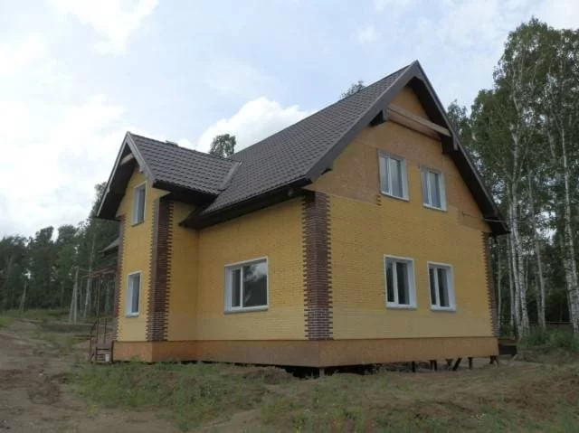 Дом каркасно-щитовой 9х9 м Дом каркасно-щитовой 9х9 м