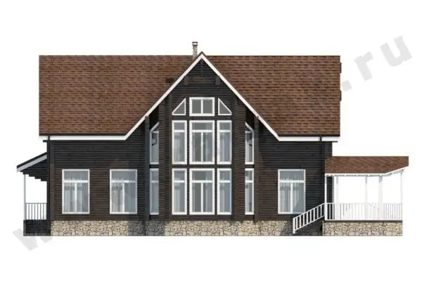 Дом из клееного бруса БД-70-1-460 Дом из клееного бруса БД-70-1-460