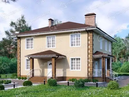 Проект дома К-039 (235.13 кв.м) Проект дома К-039 (235.13 кв.м)