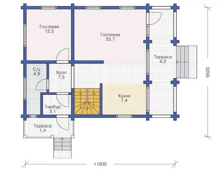 Проект дома 230м² Проект дома 230м²