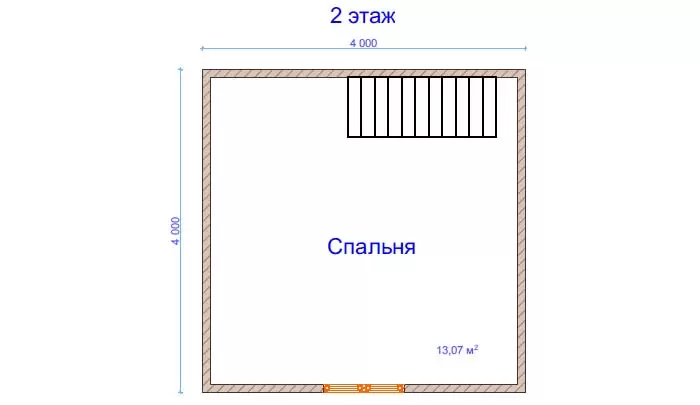 Дом из бруса №13 Дом из бруса №13