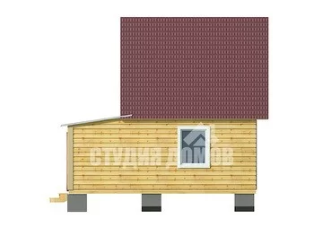 Дом из бруса №13 Дом из бруса №13