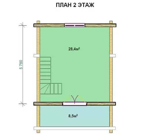 Баня ОЦ - 87,9 кв.м Баня ОЦ - 87,9 кв.м