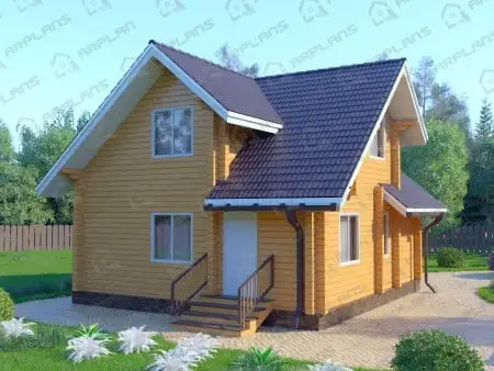 Проект дома ДС-051 (98.76 кв.м) Проект дома ДС-051 (98.76 кв.м)